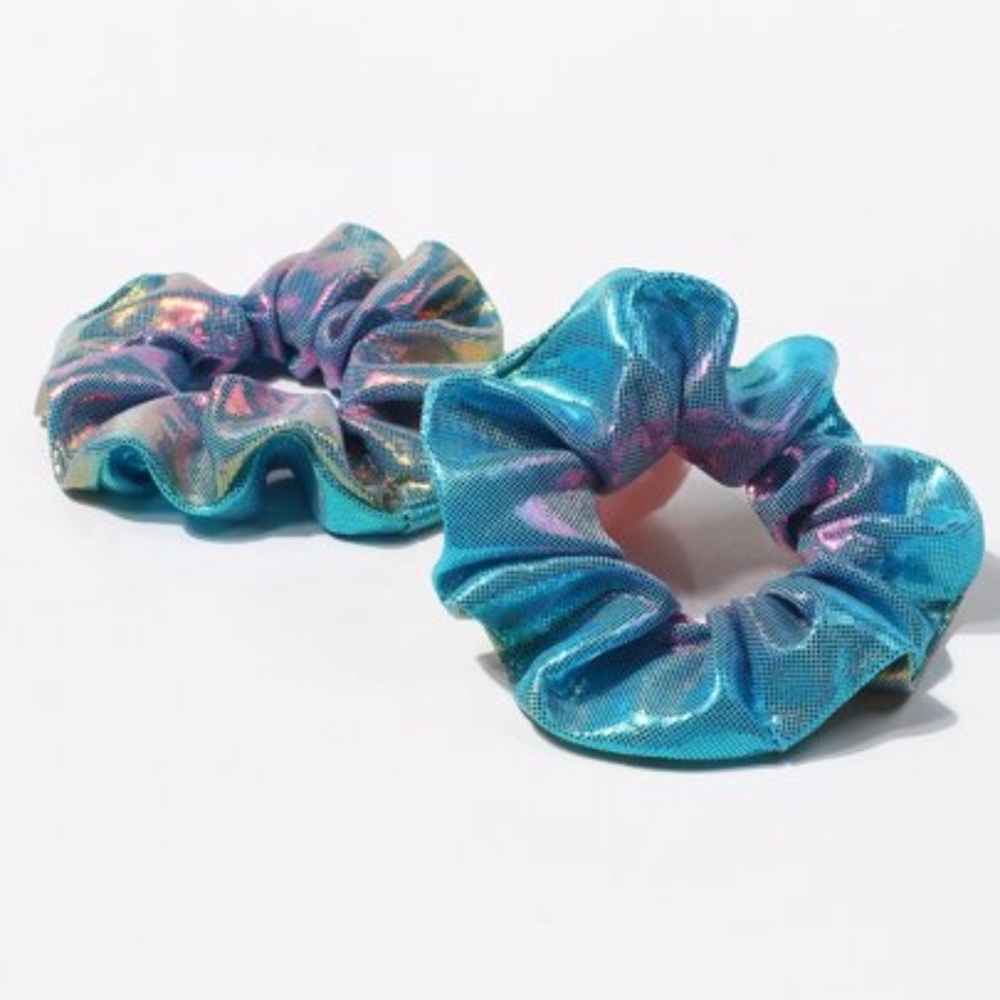 Metallic Hair Scrunchie